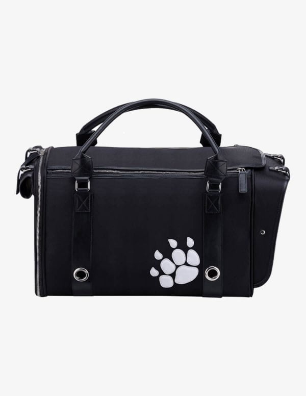Black Pet Carrier Dog and Cat Travel Bag